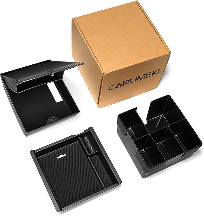 Center Console Organizer (3-piece set) for Tacoma 2016-2023 - for Tacoma Accessories