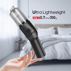 Portable Mini Car Vacuum Cleaner, High Power Cordless(400g) Handheld Rechargeable Vacuum Cleaner for Desk V06