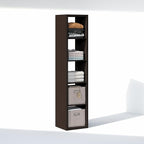 Furinno Cubic Closet Organizers and Storage, 5-Cube Closet Organizer, Open Shelf Closet Storage, Extra Thick Frame for Wardro