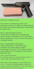 YUNYILAN Wireless Handheld Car Vacuum Cleaner High Power Rechargeable Household Mini Vacuum, Vacuum for Desk, Home and Office