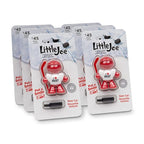 Little Joe 96427-6PK I Love Hockey New Car Scent Car Air Freshener Vent Clip, Fights Odors for up to 45 Days, Long-Lasting Fr