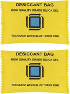 Rechargeable Desiccant Reusable Silica Gel Packets Color Changing Desiccant for Moisture Control & Storage (2)