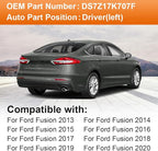 Senzeal Driver Side Heated Mirror Glass Replacement with Blind Spot mirror for Ford Fusion 2013 2014 2015 2016 2017 2018 2019 2020 DS7Z17K707F (Left Side)