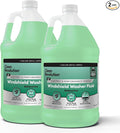 Clean Revolution EV Windshield Washer Fluid, 128oz 2-Pack, 100% Methanol-Free, Winter Ready up to -15°F, Compatible with Elec