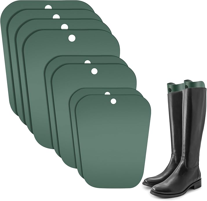 8 Packs Boot Shaper Shape Inserts Tall Boot Support for Women and Men