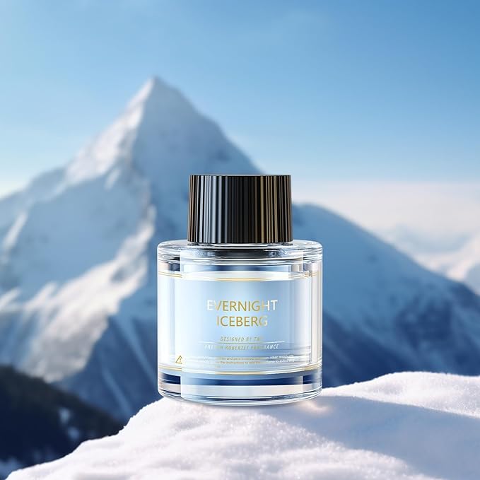 Ceeniu Car Air Fresheners - F26/CF12 Car Perfume Refill 45ml - Evernight Iceberg - Natural Plant Extracts - Long Lasting - 0%