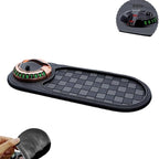 Multifunction Car Anti-Slip Mat, 360° Rotating Universal Phone Pad Holder, Car Anti Slip Mat Dashboard Mobile Phone Holder, w