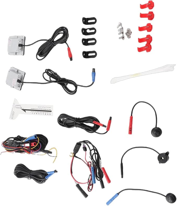 12V Universal Blind Spot Detection Monitoring System Kit BSD Sensor High Accuracy 4 in 1 Function IP67 for Cars Trucks SUVs A