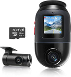 70mai Dual Dash Cam Front and Rear 4K, Car Camera for Cars with Sony IMX678, STARVIS 2 Night Vision, 4G LTE, AI Motion Detect