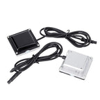 Tbest Blind Spot Detection System Kit Universal 12V BSD Sensor Monitoring IP67 LED Warning for All Vehicles