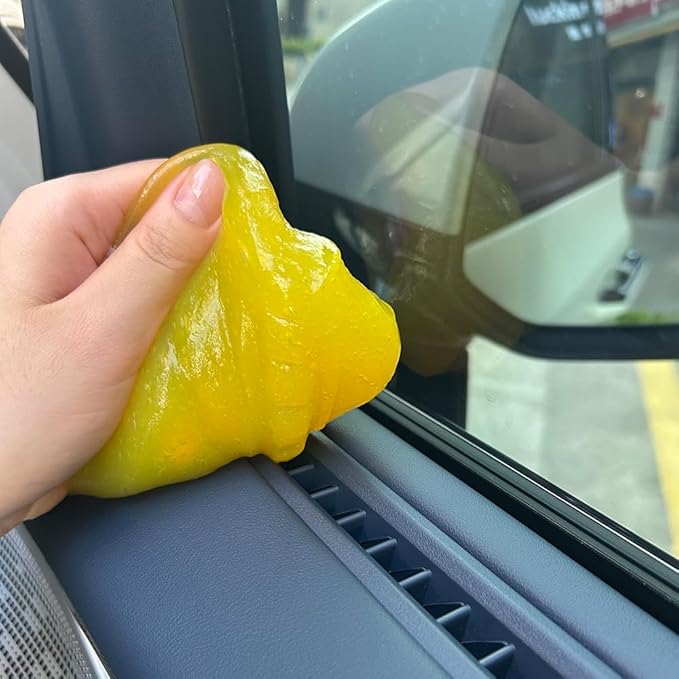 3-Pack Car Cleaning Gels Car Interior Cleaner Putty Slime Auto Detailing Tools Universal Dust Removal Cleaning Kit for Car Ac