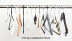 Roomedys® Spacing Tape for Hangers, Spacer, Clothes Divider, Closet Organizer, Perfectly Spaces Hangers & Clothing for Adults