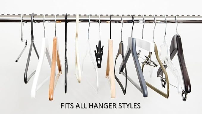 Roomedys® Spacing Tape for Hangers, Spacer, Clothes Divider, Closet Organizer, Perfectly Spaces Hangers & Clothing for Adults