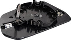 TRQ Passenger Side Mirror Glass Heated Convex Snap On Compatible with 2018-2020 Ford Mustang FO1325220