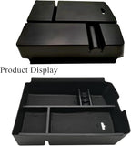 Center Console Organizer fit for VW Atlas and Cross Sport 2018 2019 2020 2021 2022 2023 Interior Storage Box Accessories (Not fit for 2024) (Console Organizer)