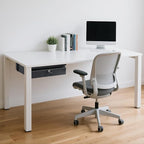 Under Desk Drawer 15.7" x 11.8" x 4.3", Under Desk Pull Out Drawer with Lock and Keys, 4.3” & 7.5” Optional Bracket Height, S