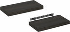 Furinno TANNA Floating Shelves for Wall Set of 2, 12 x 24 Wall Shelf, Wall Mounted Floating Shelf with Invisible Bracket, 2-i