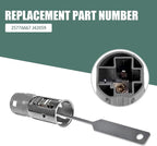 Car Cigarette Lighter Socket, Cigarette Lighter Splitter, Replacement 25776667 J42059 25774623, Compatible with GM Models (Si