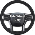 Steering Wheel Cover for Chevy Silverado 1500 2019-Present/ 2500 3500 2020-Present/Blazer 2019-Present (Gasoline Models)/ Suburban Tahoe 2021-2024, Car Steering Wheel Cover Accessories for Chevrolet
