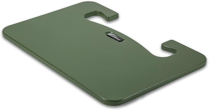 AutoExec Wheelmate Extreme Deluxe Car Steering Wheel Tray Vehicle Desk, Army Green (for Thicker Steering Wheel)