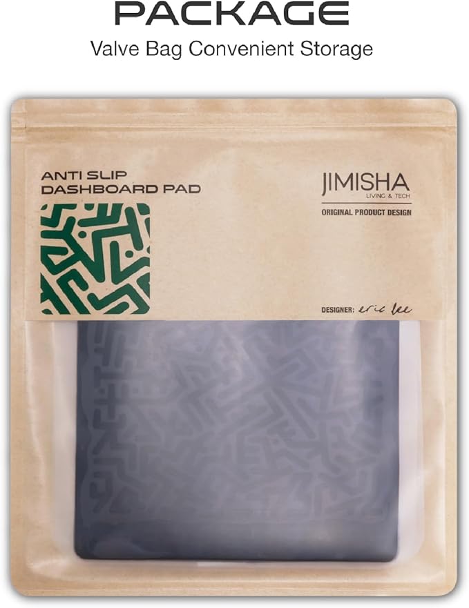 Car Dashboard Non Slip Mat, JIMISHA Anti Slip Pad, Anti Slide Sticky Dash Pad, Multifunctional Fixate Gripping Gel Pad for Ra