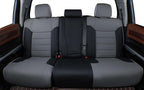 EKR Custom Fit Tacoma Leather Car Seat Covers for Select Toyota Tacoma 2012 2013 2014 2015 (TRD Sport Seats)- Full Set, Leath