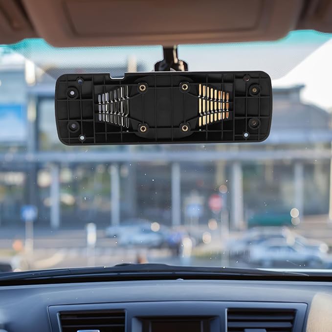 OUNONA Rear View Mirror Dash Cam Mount Holder Set Universal Driving Recorder Bracket with Secure Stable Anti-Vibration Design for Car Backup Camera 6.10X4.52X2.04 Inches