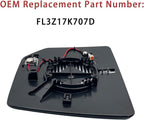 Passenger Side Heated Mirror Glass Replacement For Ford F150 2015 2016 2017 2018 2019 2020 - for Ford F150 Power Side Mirror with Blind Spot Detection System and Rear Holder