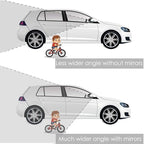 EEEKit 2pcs Side Mirror Blindspot, Blind Spot Mirror, 360 Degree Rotating, Wide Angle Convex Rearview for Car Truck SUV RV an