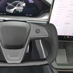 MEWANT Hand Stitched Tesla Model S Yoke Steering Wheel Cover Wrap for Tesla Model S 2021-2023 / Model X 2021-2023 Tesla Yoke Steering Wheel Accessories