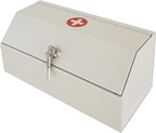 Lock Box for Safe Medication Storage, Lockable Medicine Cabinet with Child-Proof Organizer, Wall Mounted for Prescriptions, P