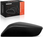 A-Premium Left Driver Side Rearview Mirror Cover Cap Compatible with Chevy Chevrolet Malibu 2016 2017 2018 2019 2020 2021 2022 2023 2024 2025 - Textured Black, Paint to Match, Replace# 84026841