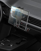 woleyi Car Vent Tablet Mount, Air Vent Clip Tablet Holder for Car with Adjustable Metal Hook Clamp, Compatible with iPad Pro/Air/Mini, Galaxy Tabs/Z Fold, iPhone, More 4.7-13" Cell Phones and Tablets