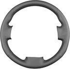 Hand-Stitched Steering Wheel Cover,Fit for Nissan Frontier 2005-2021/Pathfinder 2005-2012/Xterra 2005-2015,Non-Slip Breathable Microfiber Leather Steering Wheel Cover on Wrap DIY Hand Sewn