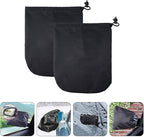 2pcs Oxford Cloth Rearview Mirror Cover Snowproof Windproof Car Mirror Coat