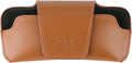 Sunglass Holder for Car Visor, Car Sunglasses Holder Leather, Eyeglasses Holder Glasses Storage Case Visor Accessories
