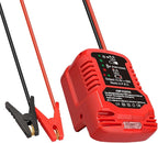 Jumper Starter Adapter for Milwaukee M18 18V Battery, 11AWG Pure Copper Cable, 30A Output, Up to 3.5L Engine, 12V Car Emergency Jump Kit