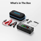 AVAPOW TJ68 10000A Battery Jump Starter Portable with 4 HD Display PD 65W Dual-Way Fast Charging,12V Jump Box, Car Battery