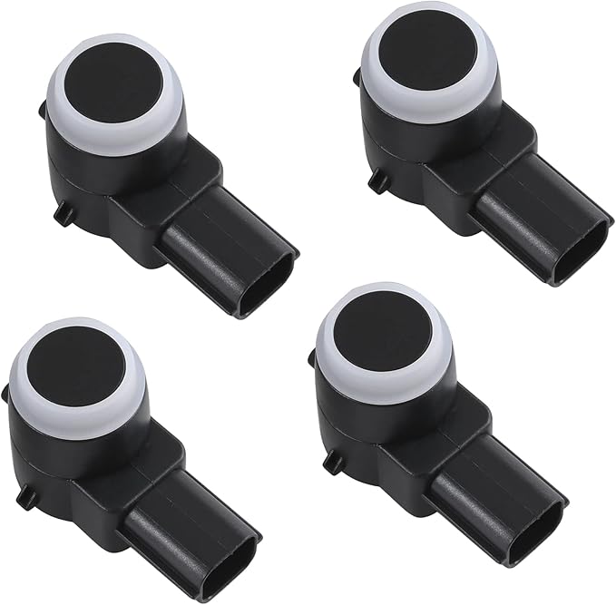 JDMSPEED Set of 4 Pcs Rear Bumper Backup Parking Sensor w/O-Ring Replacement for Chevrolet Cadillac GMC Chevy Saturn Buick Replaces 25961317 15239247 25961321 21995586 25962147 Parking Assist Sensors