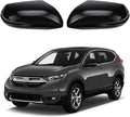 Pair Mirror Cover Cap Compatible with Honda CRV 2017-2022 / HRV 2016-2022, Door Side Rearview Mirror Replacement with Turn Signal Cut-Outs, Glossy Black