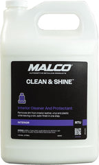 Malco Clean and Shine Interior Car Cleaner and Dressing - Best Interior Car Care to Restore Leather Plastic and Vinyl / 1 Sim
