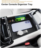 2026 Tucson Center Console Organizer - For 2025-2026 Hyundai Tucson(Limited)/Tucson Hybrid(Blue/SEL Convenience/N Line/Limited) Armrest Box Storage - ONLY Fit 2025-2026 Tucson With Electronic Shift