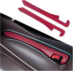 2PCS Car Seat Gap Filler - Car Seat Gap Filler Organizer for Holding Phone,Key,Purse - Universal Car Gap Filler Fits CCar Truck SUV Car Interior Accessories (Burgundy/2PCS)…