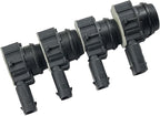 FainWan 4PCS 66209261587 White Bumper PDC Parking Sensor Compatible with F20 F22 F30 F31 F84 F80