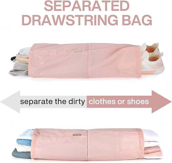 BAGSMART 6 Set /4 Set/2 Set Compression Packing Cubes for Travel, Lightweight Luggage Organizer Bags, Durable Space Saver Bag