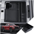 for Frontier Center Console Organizer 2022 2023 2024 2025 Frontier Accessories Armrest Tray Middle Storage Box Insert Container Durable ABS Plastic
