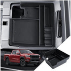 for Frontier Center Console Organizer 2022 2023 2024 2025 Frontier Accessories Armrest Tray Middle Storage Box Insert Container Durable ABS Plastic