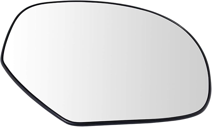 TRQ Passenger Side Mirror Glass Non-Heated Compatible with 2007-2013 Chevrolet GMC Silverado Sierra 1500 2007-2014 2500 HD 35