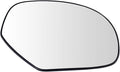 TRQ Passenger Side Mirror Glass Non-Heated Compatible with 2007-2013 Chevrolet GMC Silverado Sierra 1500 2007-2014 2500 HD 35