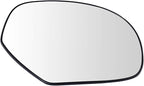 TRQ Passenger Side Mirror Glass Non-Heated Compatible with 2007-2013 Chevrolet GMC Silverado Sierra 1500 2007-2014 2500 HD 35
